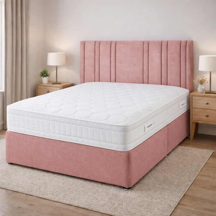 H-800 with Lapis Divan in Aston Rose