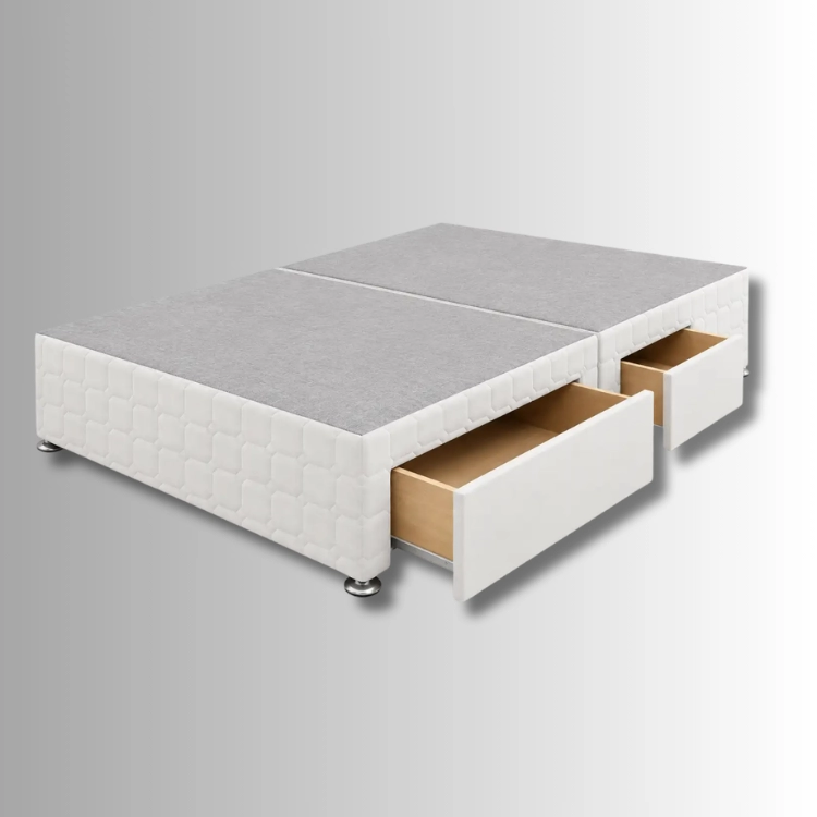 Basic divan with 2 + 2 drawers (continental)