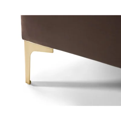 Deco scalloped bed foot detail
