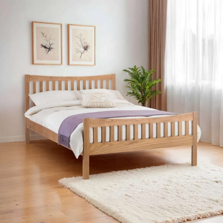Bergamo Oak Bedframe