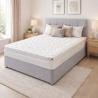 H-1500 Premier mattress with reversable topper