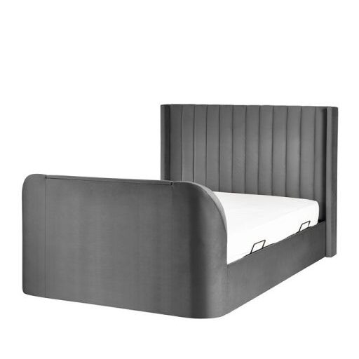 cla101-clara-side-lift-ottoman-135cm-double-bed-dark-grey-cutout-2 Clara storage TV bed dark grey