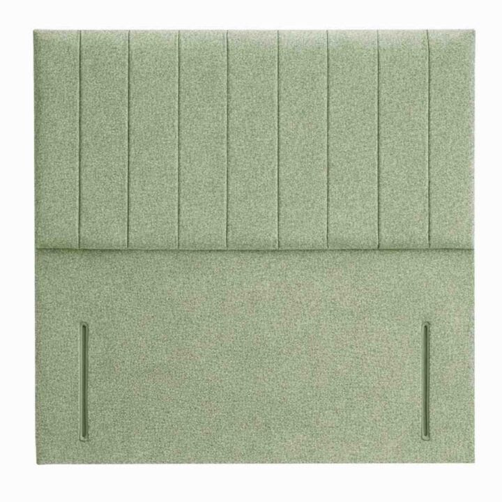 Pearl vertical panelled headboard in york olive