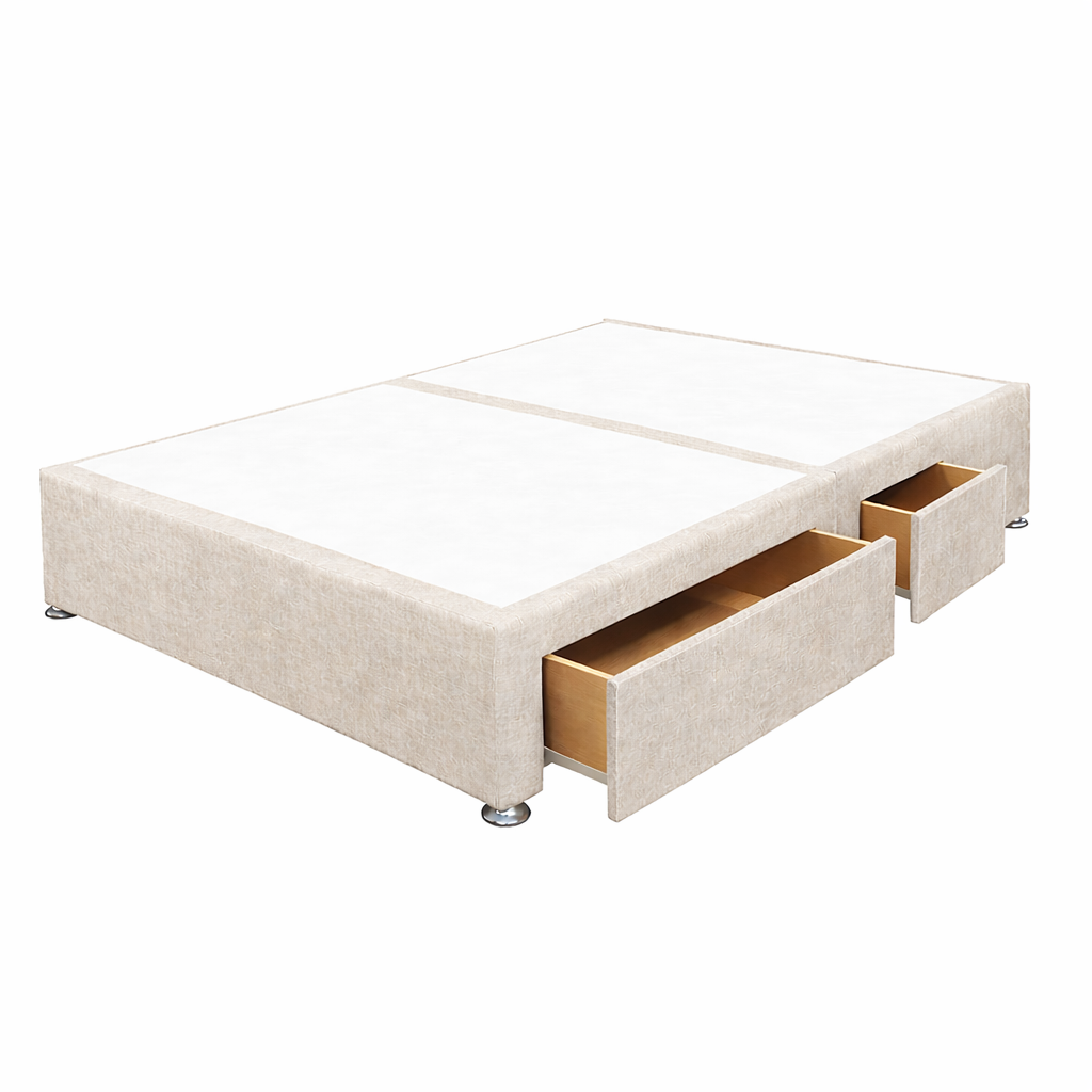 Divan with 2 + 2 Drawers york wheat