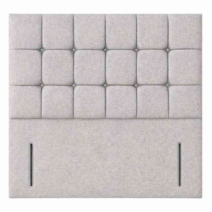 Emerald square panelled upholstered headboard